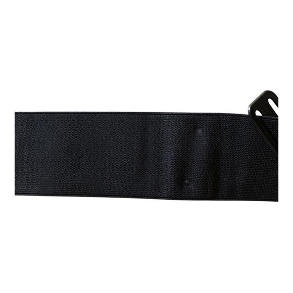 Oker NIP Women’s Blue Silver Sequin Elastic Waistband Rhinestones Buckle Belt - Picture 11 of 16